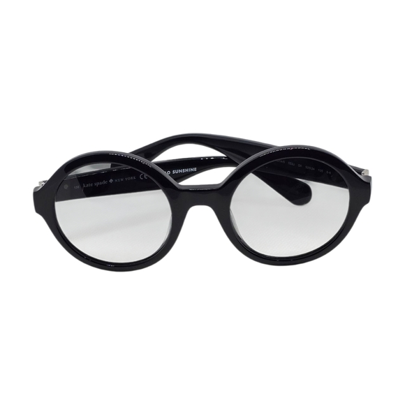 Kate Spade SUNGLASSES Black Round Sunglasses BEST PRICE !!! - Picture 2 of 9